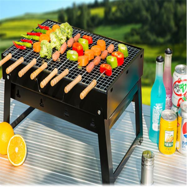 Factory price villa Easy Carry outdoor small charcoal Barbecue Grill for 3 people