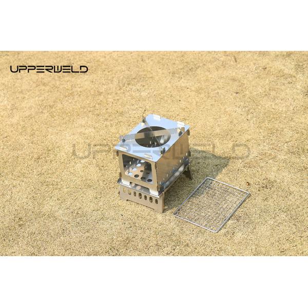 304 Stainless Steel Portable BBQ Grill for Hiking Camping Picnic Outdoor Cooking Tool