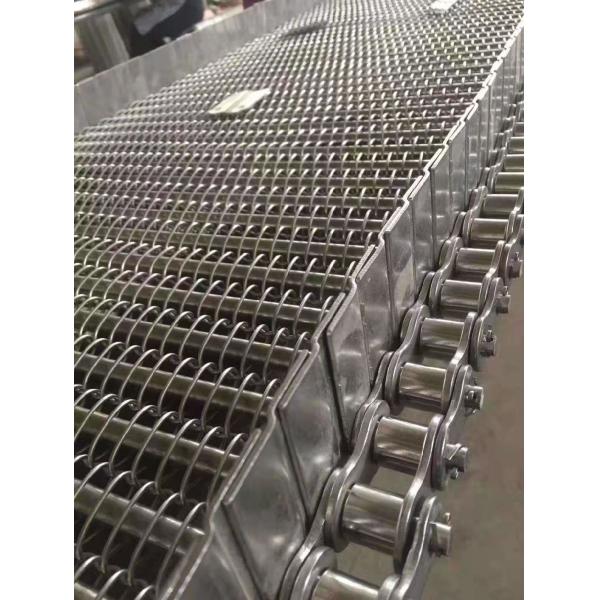 Stainless Steel Roller Chain Driven Conveyor Belt for Food Industry