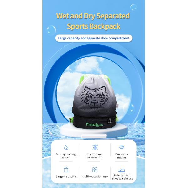 Children Teenagers Kids Sports Backpack Kids Gym Backpack Large Capacity 380g