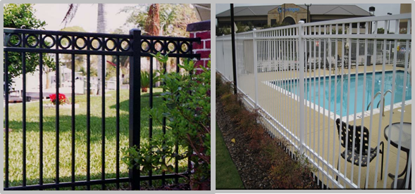 High Security Black Steel Fence Panels Simple Installation Various Sizes