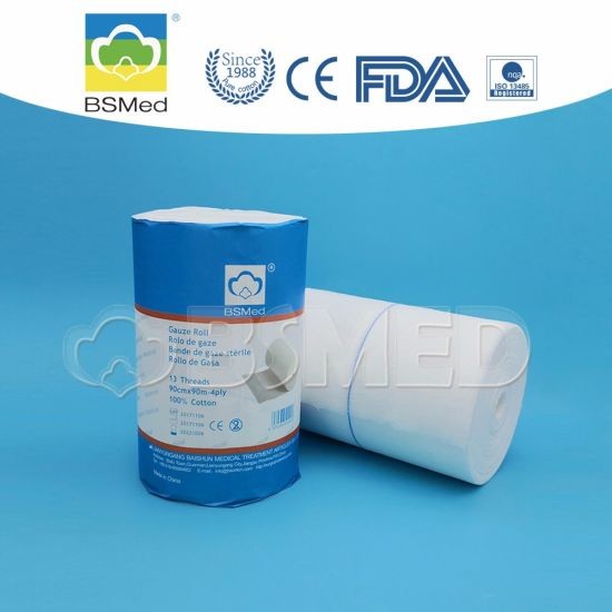 100% Cotton Disposable Medical Gauze Rolls Non Woven Fabric For Hospital / Clinic