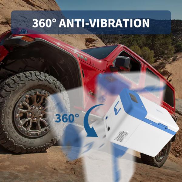 12V/24V -60 Degree Deep Cold Storage and Transfer Portable Freezer for Mini Cars