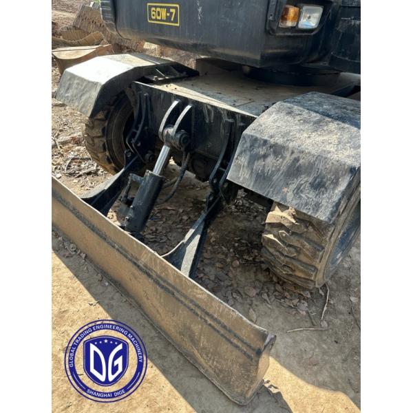 Hyundai Used Wheel Excavator 60w-7,6Ton Hyndraulic Small Excavator 10 Units