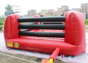 Quality Kids And Adults Inflatable Sports Games Boxing Ring 5 X 5 X 1.5 M Height wholesale