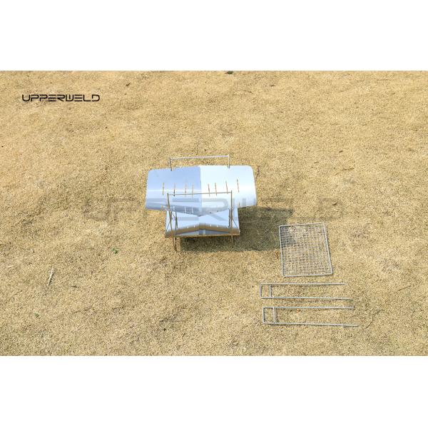 Outdoor Campfire Bonfire Wood Burning Fire Pit with Heat Shield and 0.9KG Weight