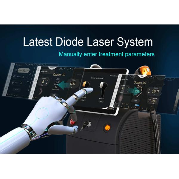755 808 1064 Hair Removal Machine for Beauty Salon Diode Laser Hair Removal Machine