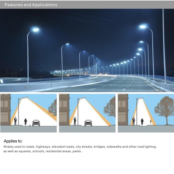 300 Watt LED Street light CREE SMD Bulbs city road lighting IP67 AC85-277V lamp