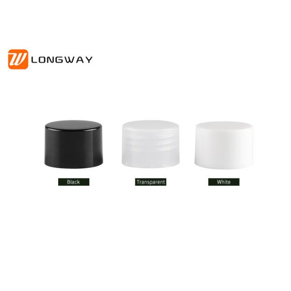 Small 24 / 410 PP Plastic Bottle Screw Caps No Leakage Sample Available
