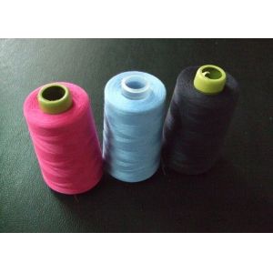  100% Polyester 40s / 2  White Sewing Thread ,  Heat Treated Raw 