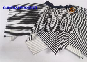 Quality Navy Stripe Printing Little Girl Summer Dresses Exposed Elastic Baby Girl Skirt wholesale