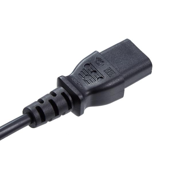 3 Pin Switzerland Swiss Plug Power Cord with Safety Mark and Copper Conductor H05VV-F