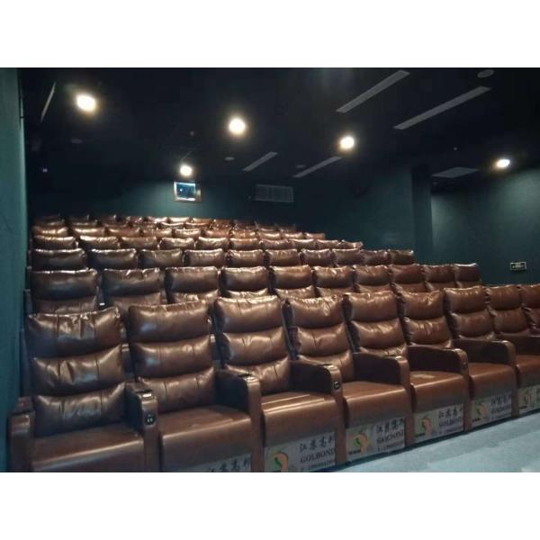 Ergonomically Theater Seating Sofa , Theater Sectional Couch Fireproofed