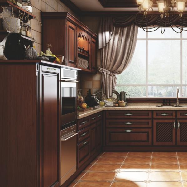 Alabaster Shallow Kitchen Cabinet front view showing elegant design