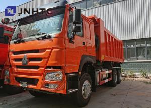 China Off Road 20 Cbm Orange Sinotruck Dump Truck HOWO 6x4 on sale