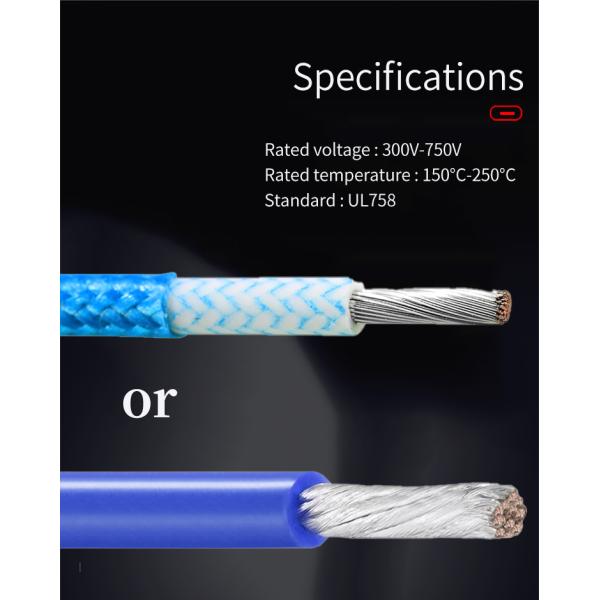 2 AWG UL3512 Silicone Wire 200C High Temp Flexible Cable