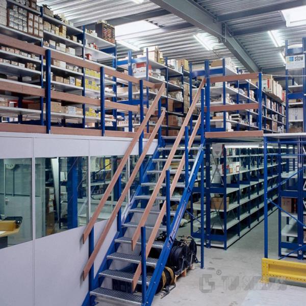 Mezzanine Warehouse Shelf Racks For Factory Workshop Office ODM