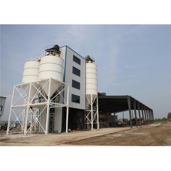 High Output Dry Mix Mortar Production Line With Twin Shaft Paddle Mixer