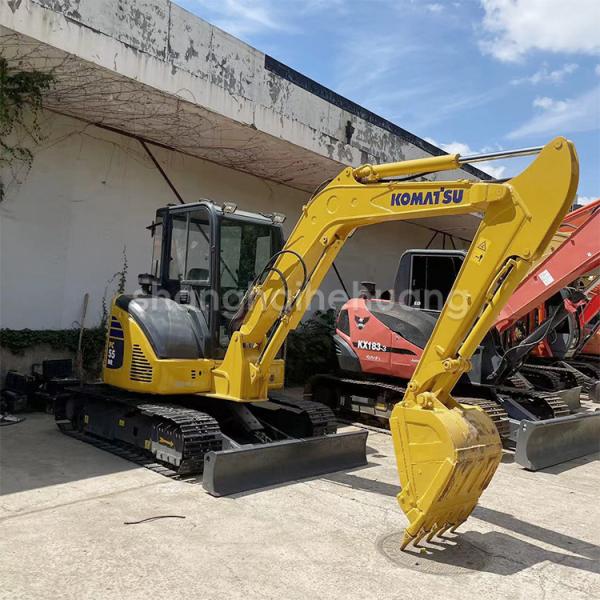 Used Komatsu PC56 7 Excavator Original Japanese Second Hand PC56-7 Tracked Excavator