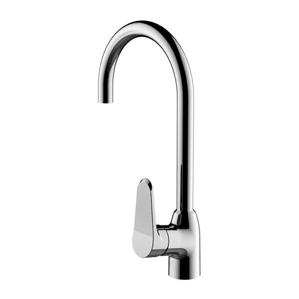 Contemporary Polished Chrome Kitchen Faucets Brass Grifos De Cocina