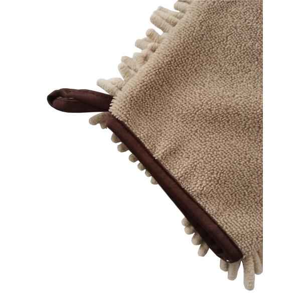All Purpose Chenille Pet Wash Mitt Embroidery Wash Mitt Cleaning Cloth Microfiber