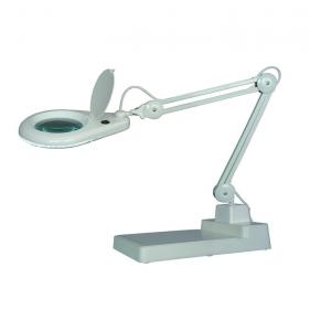 Quality Internal Springs Magnifying Arm Lamp , Magnifying Glass Led Light Lamp With Heavy Base wholesale