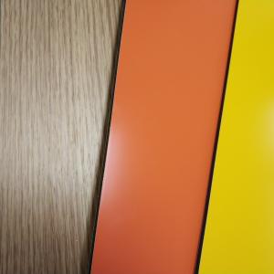 Quality 2mm 3mm 4mm 5mm Thick Solid Aluminum Composite Panel , Composite Metal Panel Gloss White wholesale