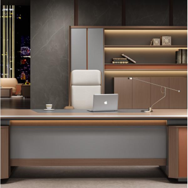 L Shape Director Manger Ceo Boss Desk Executive Large Office Desk Set