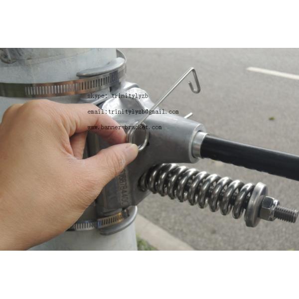 pole banner hanger system 