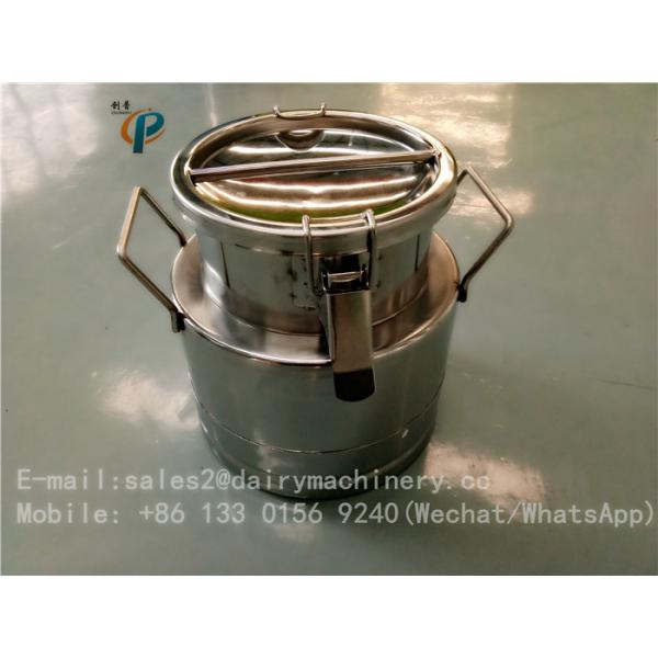 5L Stainless Steel Transporting Milk Cans with Anti-corrosion Features and strong durability