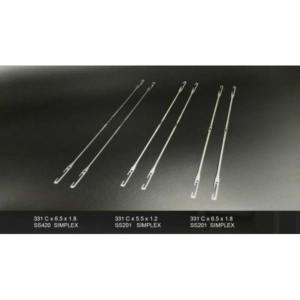 C J Type Weaving Healds Wire Stainless Steel Picanol Airjet Loom Spare Parts