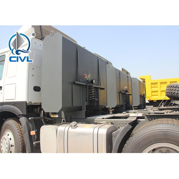 6x4 10 Tires SINOTRUK HOWO Tractor Truck 6X4 Euro2 engine 350-420hp Prime Mover Truck With Semi Trailer