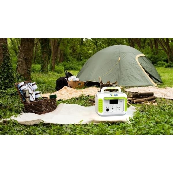 Portable Power Station,300Wh/292000mAhSolar Generator,Lifepo4 Battery Power Supply 300W Peak 500W with USB-C ,PD60W 4