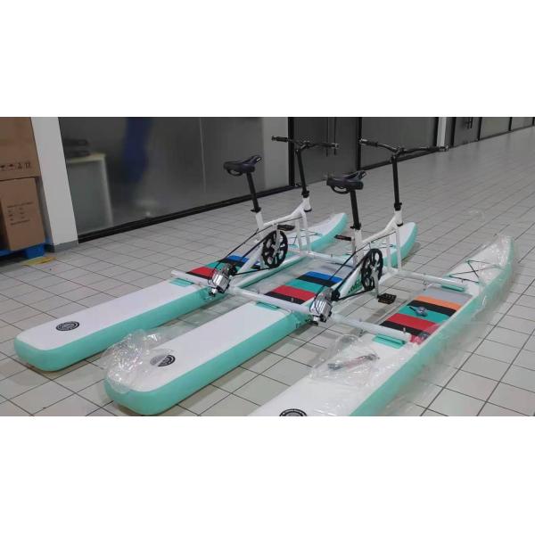 Outdoor Sports Equipment Water Tricycle Bike Inflatable Bicycle For Resort Hotel