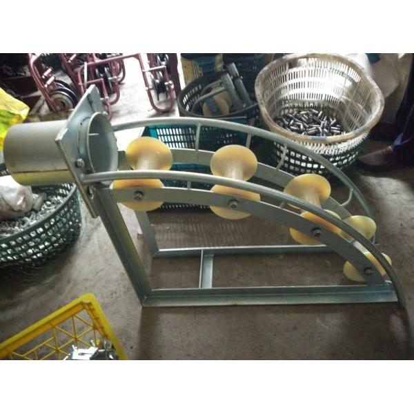 C Series SHL150C Underground Cable Pulley Roller Three Rollers 150mm Tube Diameter