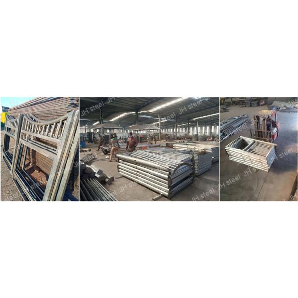 Prefabricated swing door stall simple equestrian horse stable