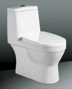 Quality Double Flush Siphonic One-Piece Toilet Sanitary Ware , Space Saving Toilets wholesale