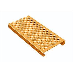 Quality Drainage Channel Perforated O Hole Grip Strut Grating wholesale