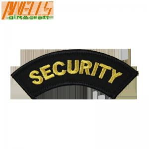 Quality Washable Custom Embroidery Patches Twill Fabric / Full Embroidery Background wholesale