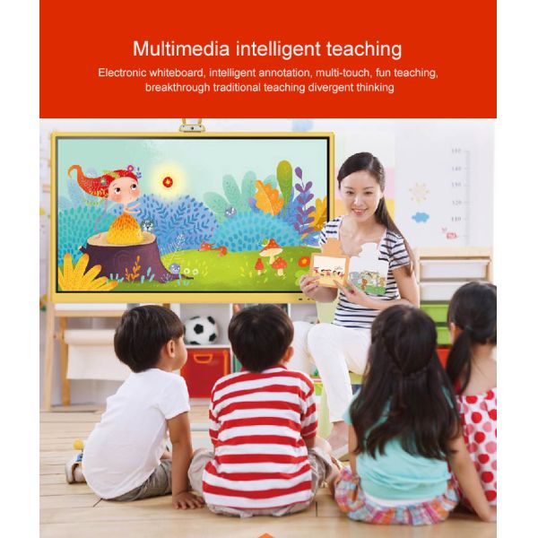 85" 66.8M Touch Screen Smart Board Interactive Whiteboard