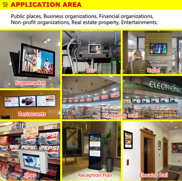 Car Headrest Stand Alone Digital Signage