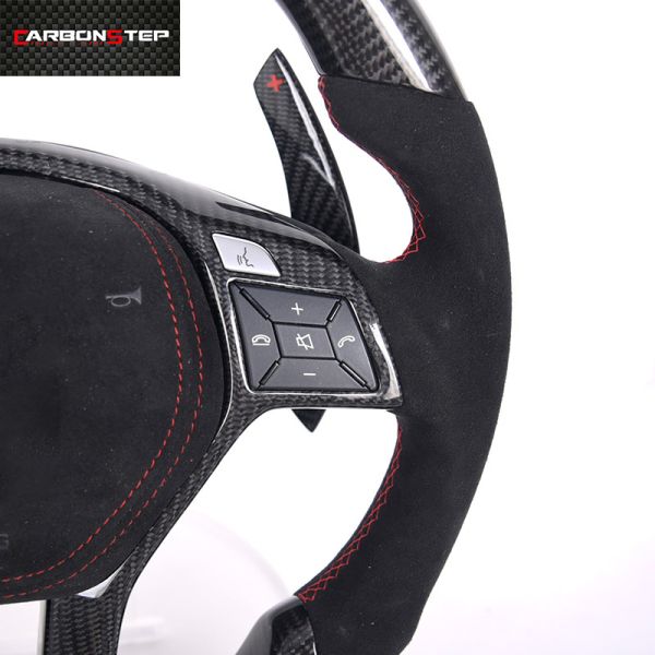 Paddles Mercedes W176 Amg Steering Wheel Custom Carbon Fiber
