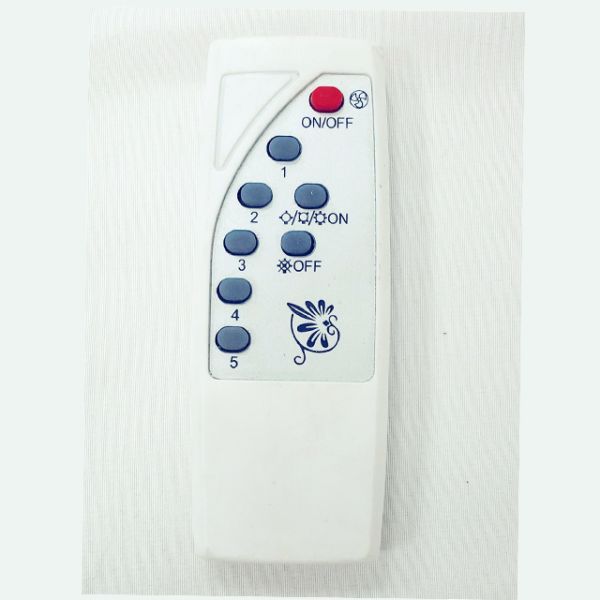 Solar Rechargeable 12V Ceiling Fan DC 56 Inch With LED Lights