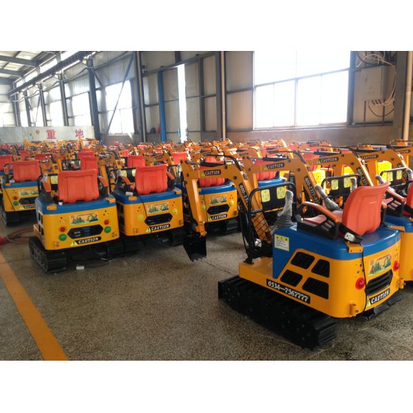 Toy excavator kids excavator garden mini excavator children play excavator