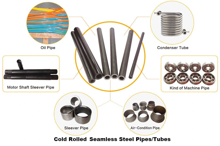 Round Section Shape Steel Pipe in Random Length for Industrial Applications