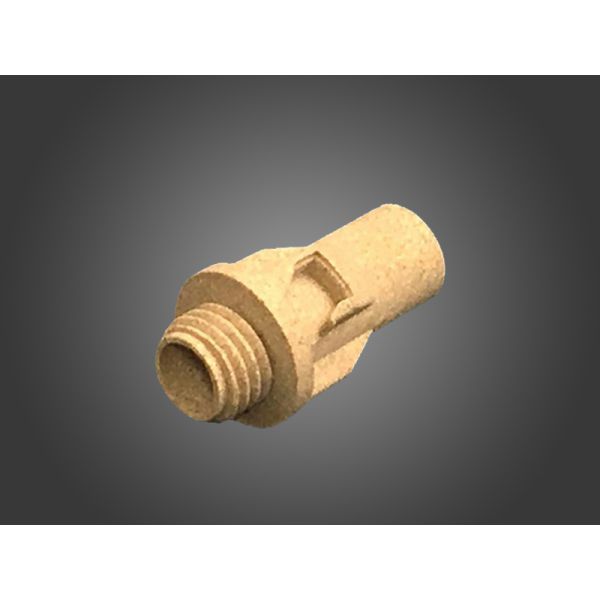 Cartridge Heater Machinable Ceramic Block , Heating Element Holders Ceramic Connector Block