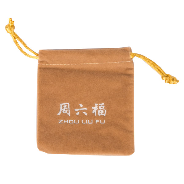 Drawstring Velvet Jewelry Bag Multi Color S / M / L / Xxl Size Durable