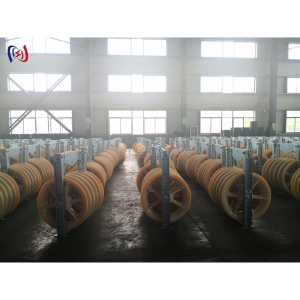 Cable Pulling Winch Large Diameter Rope Pulley For Anti Twisting Wire Steel Rope And Construction Tools