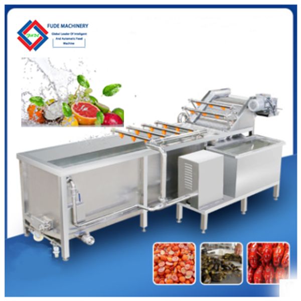 Stainless Steel Apple Pear Mango Vegetable And Fruit Washing Machine