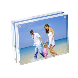 Quality PMMA Custom Acrylic Fabrication Floating Acrylic Box Frame Acrylic Picture Frame wholesale